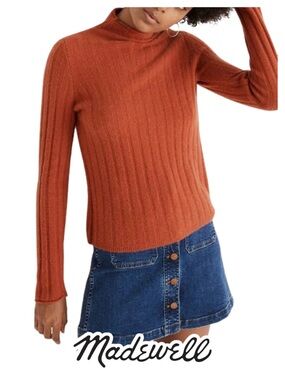 Madewell | Evercrest Turtleneck Sweater Coziest Yarn - Size S